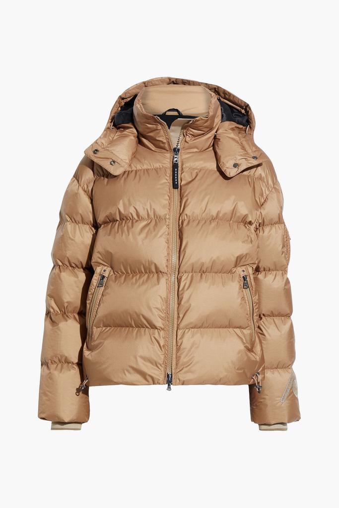 + St Moritz Lora appliquéd quilted hooded down ski jacket商品第3张图片规格展示