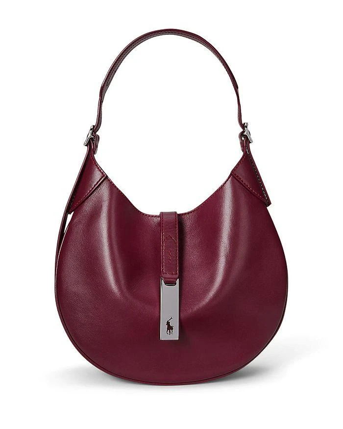 商品Ralph Lauren|拉夫劳伦 Polo ID 真皮单肩包 小号,价格¥4460,第1张图片