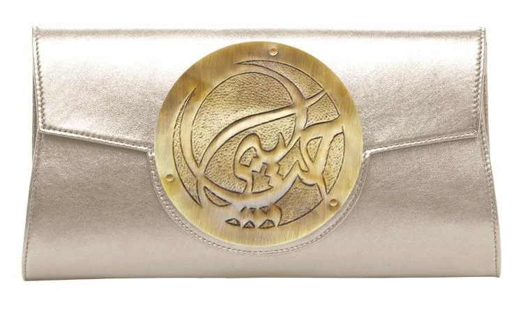 商品Dareen Hakim Collection|香槟色手拿包｜寓意：吾爱,价格¥2173,第1张图片