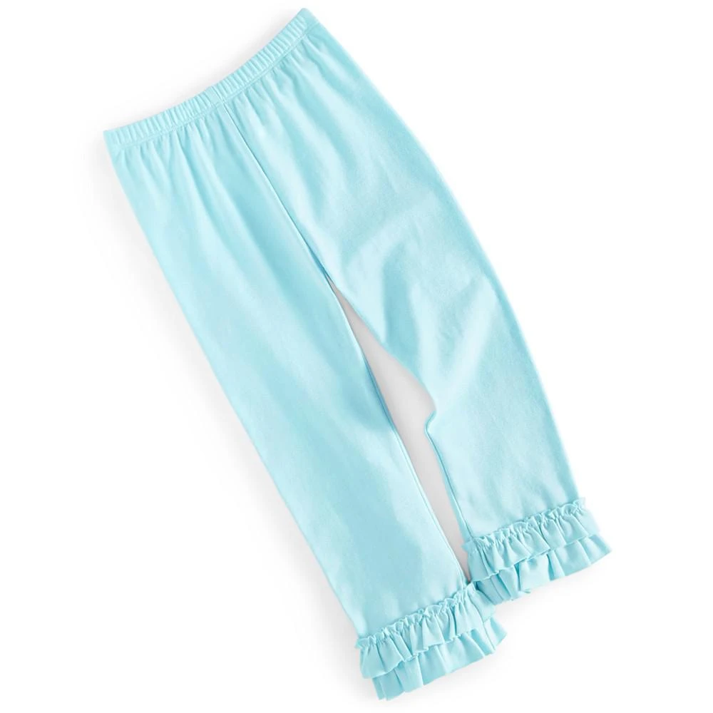 商品First Impressions|Baby Girls Ruffled Hem Leggings, Created for Macy's,价格¥37,第1张图片
