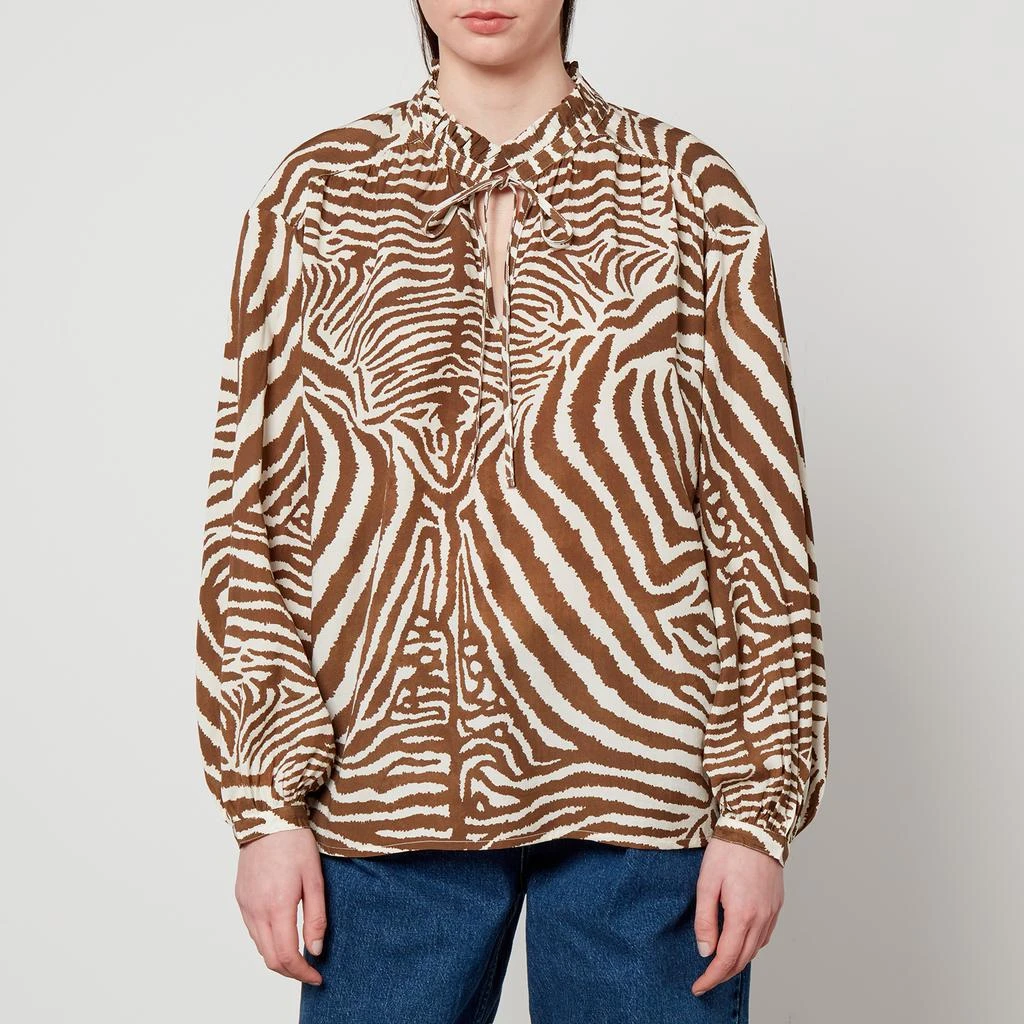 商品Barbour|Barbour X House of Hackney Printed Lyocell Shirt,价格¥157,第1张图片