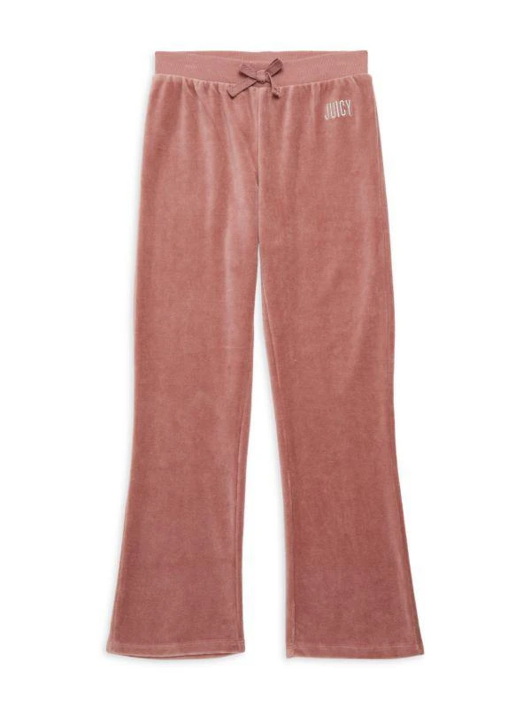 商品Juicy Couture|Girl’s 2-Piece Velour Track Set,价格¥201,第3张图片详细描述