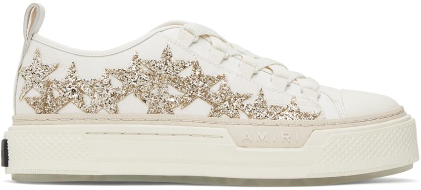 AMIRI Glitter Stars Court ローカット スニーカー 関税送料込 099fa4bf-9dae-3d41-a4ac-