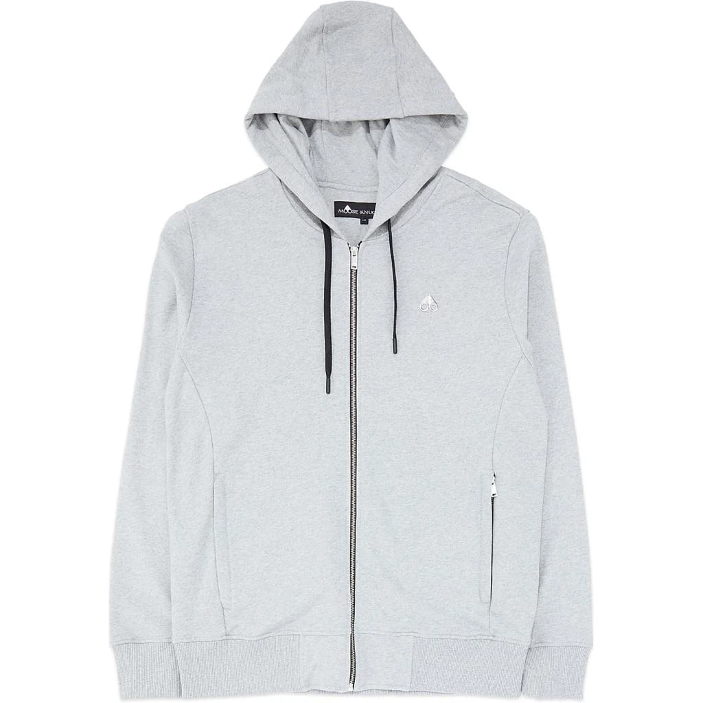 商品Moose Knuckles|Trefford Hoodie - Charcoal Melange,价格¥1654,第1张图片