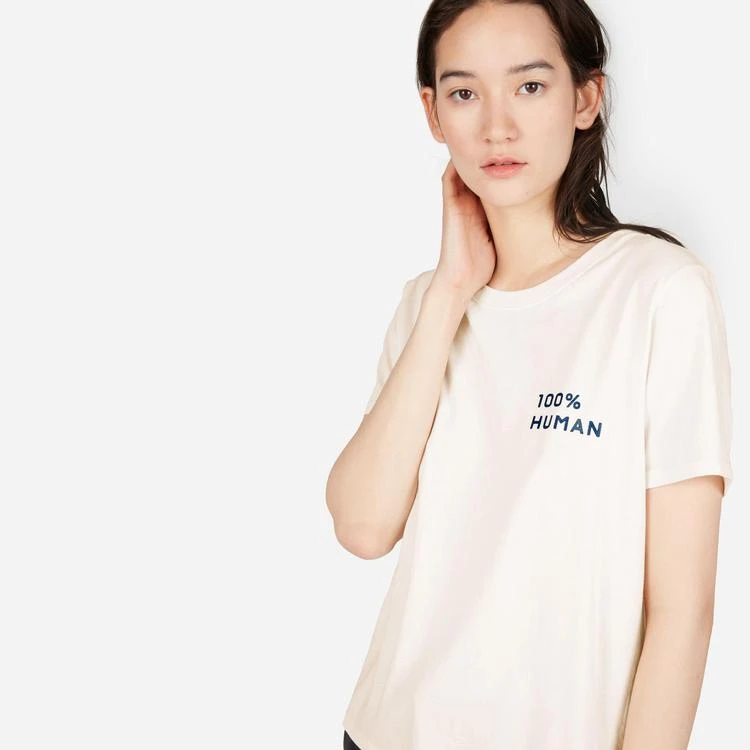 商品Everlane|Human Pride Women's Box-Cut T恤,价格¥185,第1张图片