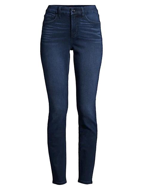 商品7 For All Mankind|Classic High-Rise Sculpting Skinny Jeans,价格¥738,第1张图片