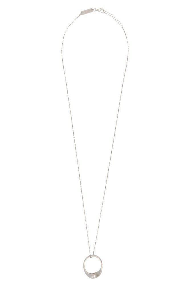 商品MAISON MARGIELA|Maison Margiela Twisted Ring Necklace,价格¥2933,第1张图片