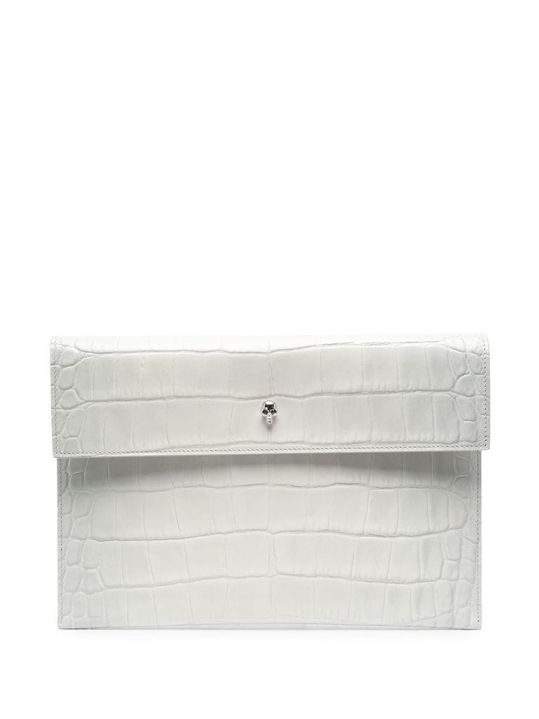 商品Alexander McQueen|Alexander McQueen Wallets White,价格¥2188,第1张图片