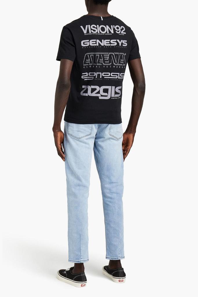 商品Alexander McQueen|Printed cotton-jersey T-shirt,价格¥783,第5张图片详细描述