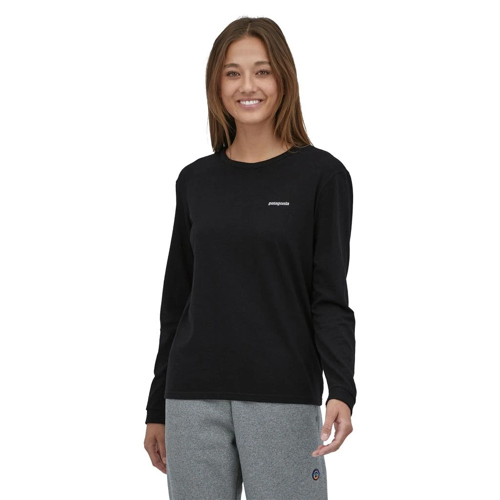 商品Patagonia|女士长袖 P-6 logo T 恤,价格¥436,第5张图片详细描述