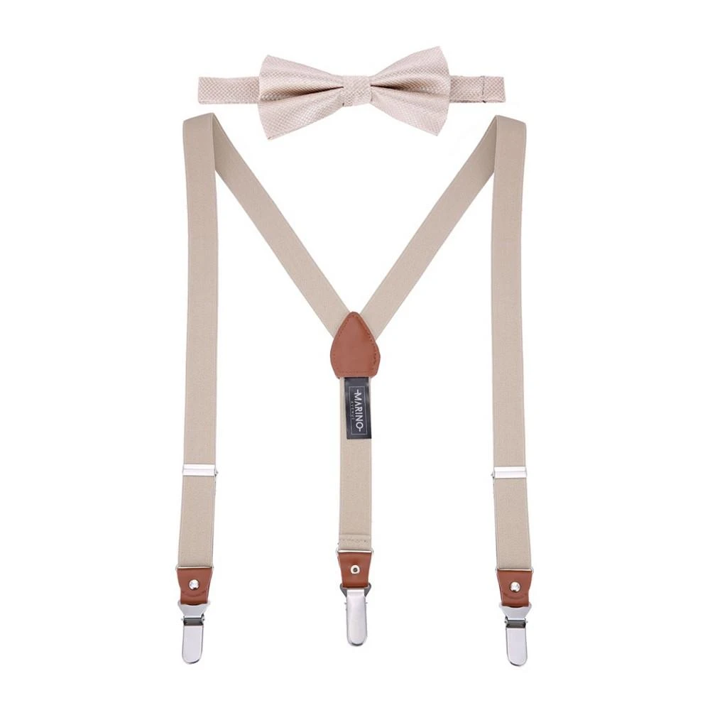 商品Mio Marino|Men's Snazzy Suspender Bow Tie Set,价格¥188,第1张图片
