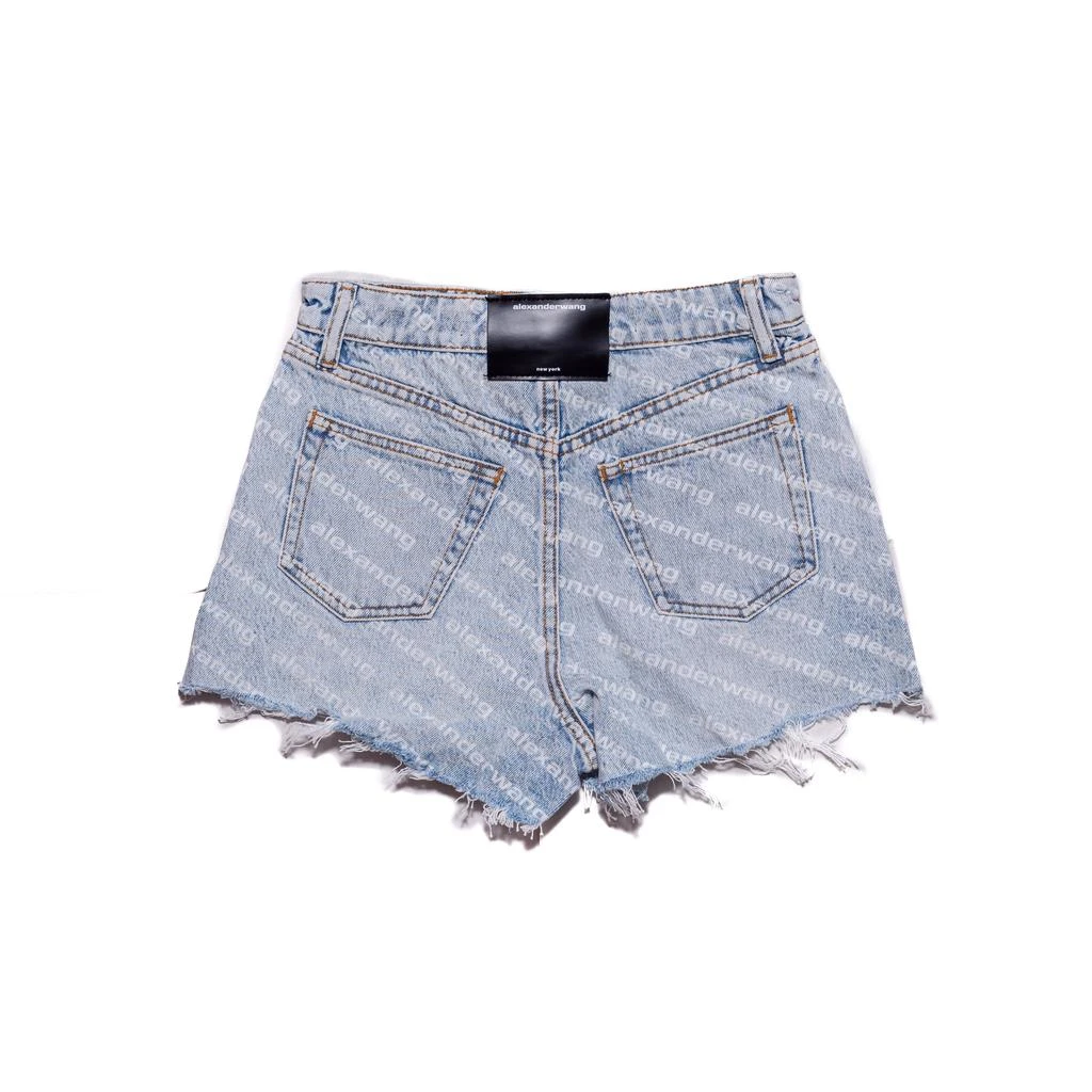 商品Alexander Wang|Alexander Wang Bite High-Waisted Denim Shorts Blue,价格¥1965,第2张图片详细描述