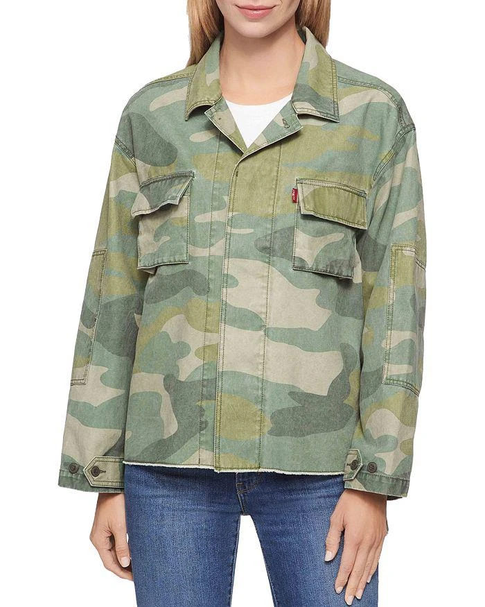 商品Levi's|Camo Print Utility Jacket ,价格¥780,第4张图片详细描述