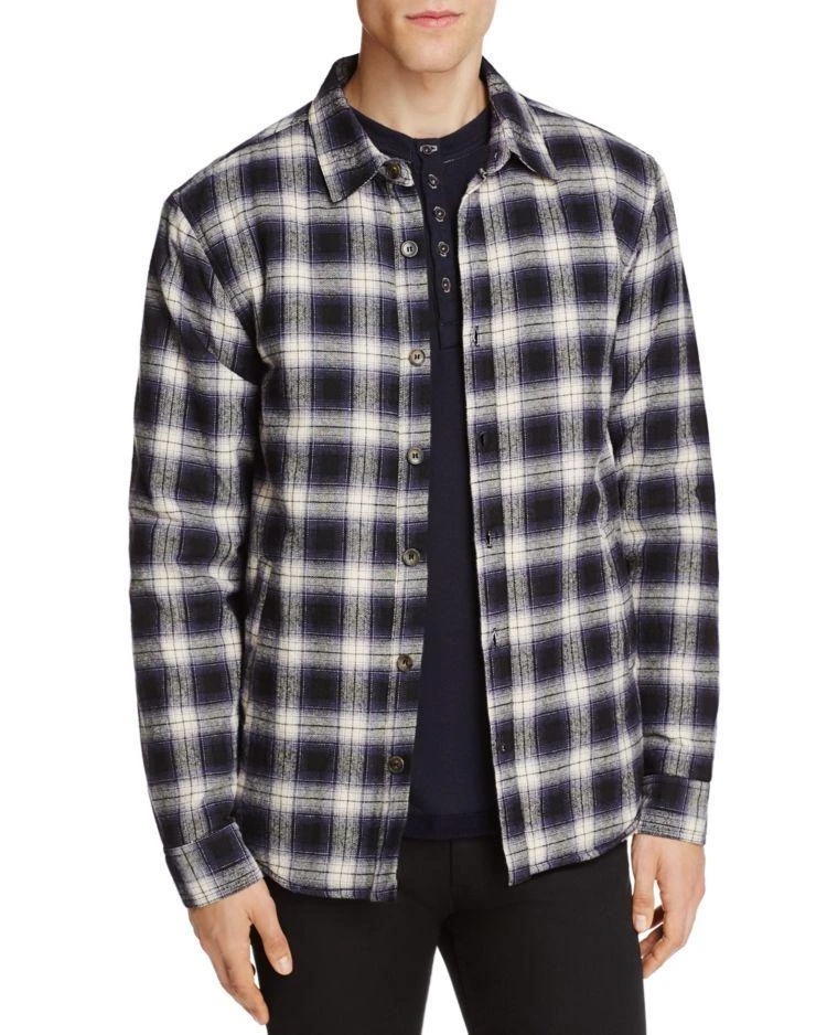 商品Velvet|Velvet Brennon Plaid Fleece Lined Regular Fit Shirt Jacket,价格¥557,第1张图片