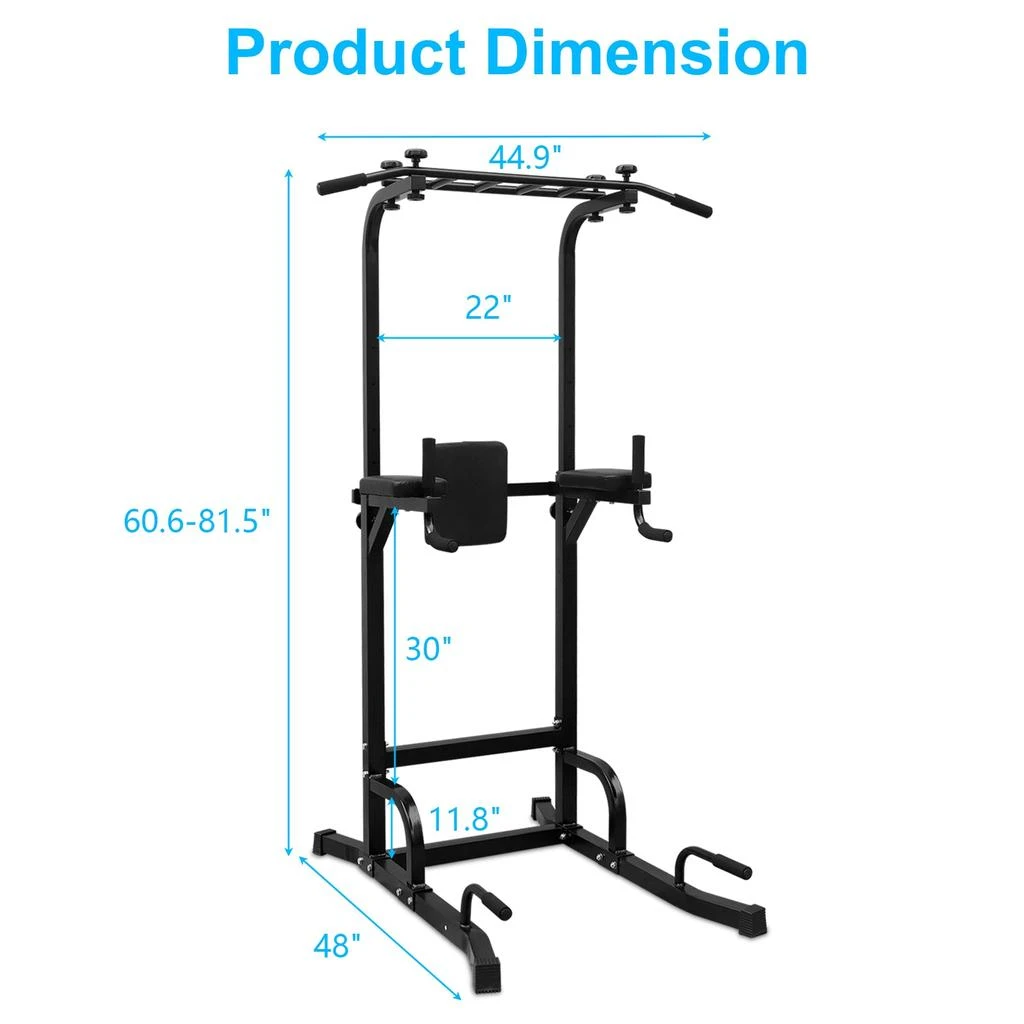 商品Streamdale Furniture|Streamdale Multi-functional Power Tower for Home Gym Pull-ups,价格¥2051,第2张图片详细描述