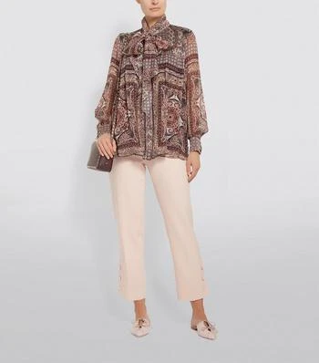 商品Max Mara|Sheer Silk Blouse,价格¥3565,第4张图片详细描述