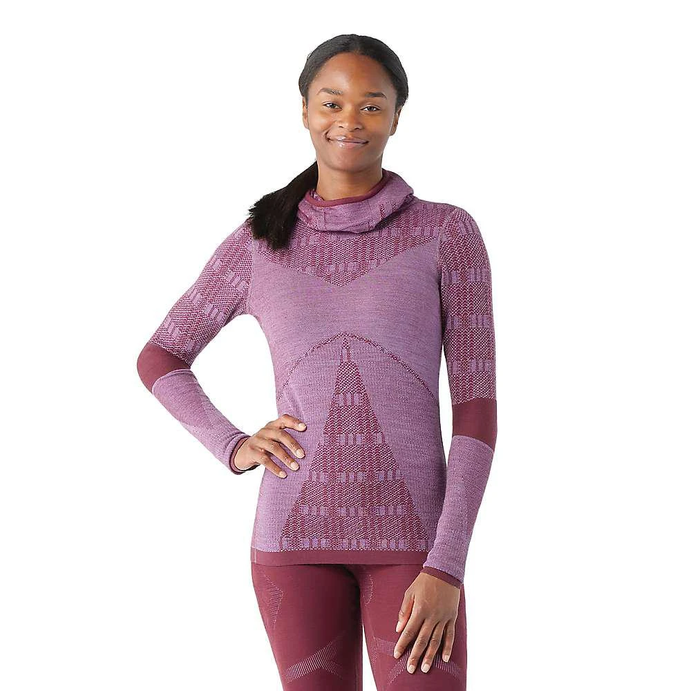 商品SmartWool|Smartwool Women's Intraknit Thermal Max Merino Base Layer Pattern Hoodie,价格¥849,第4张图片详细描述