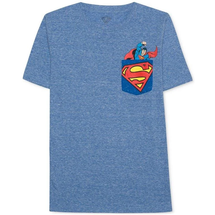 商品Superman|大童Graphic-Print T-Shirt, Big Boys (8-20),价格¥35,第1张图片