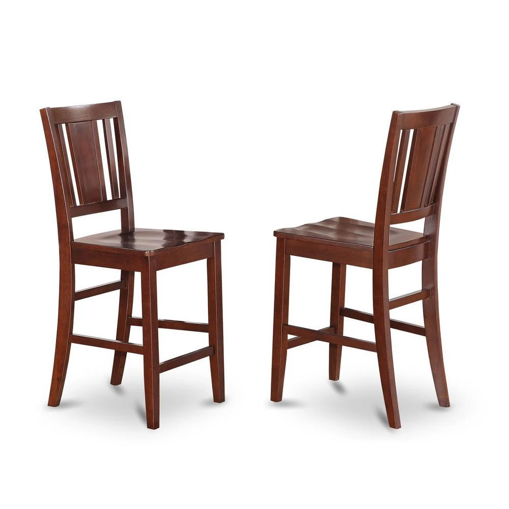 商品East West Furniture|5  Pc  Counter  height  Table  set-high  top  Table  and  4  Kitchen  counter  Chairs,价格¥5645,第4张图片详细描述