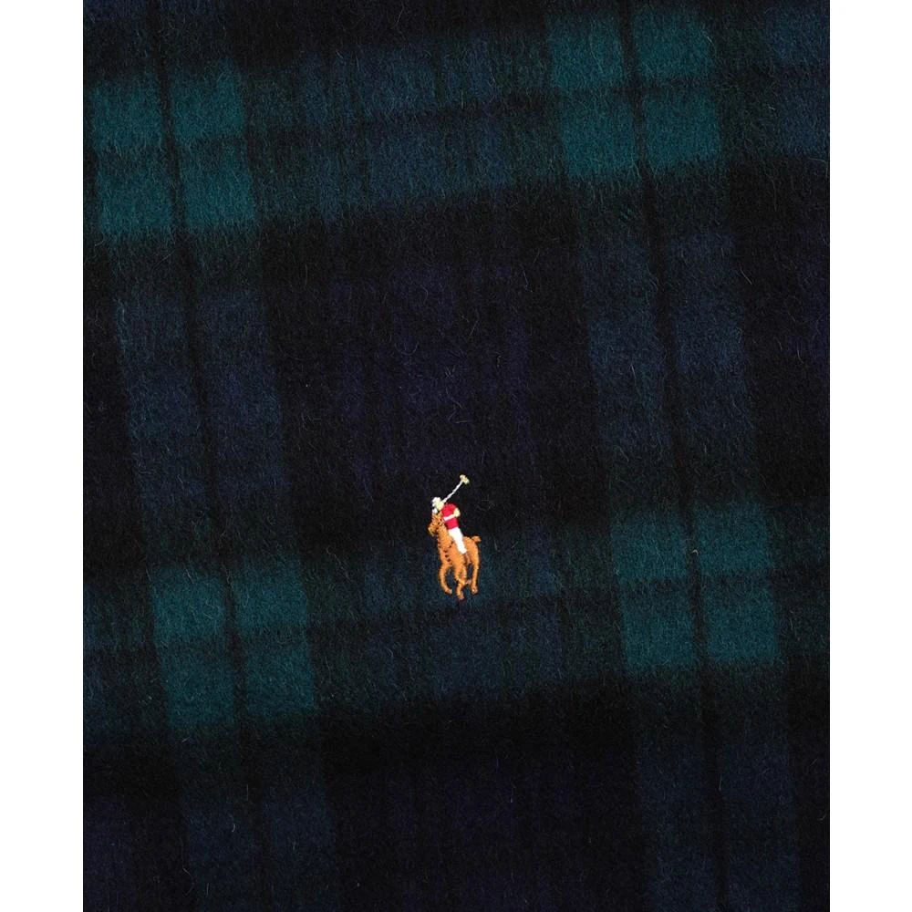 商品Ralph Lauren|Men's Tartan Plaid Scarf,价格¥592,第3张图片详细描述