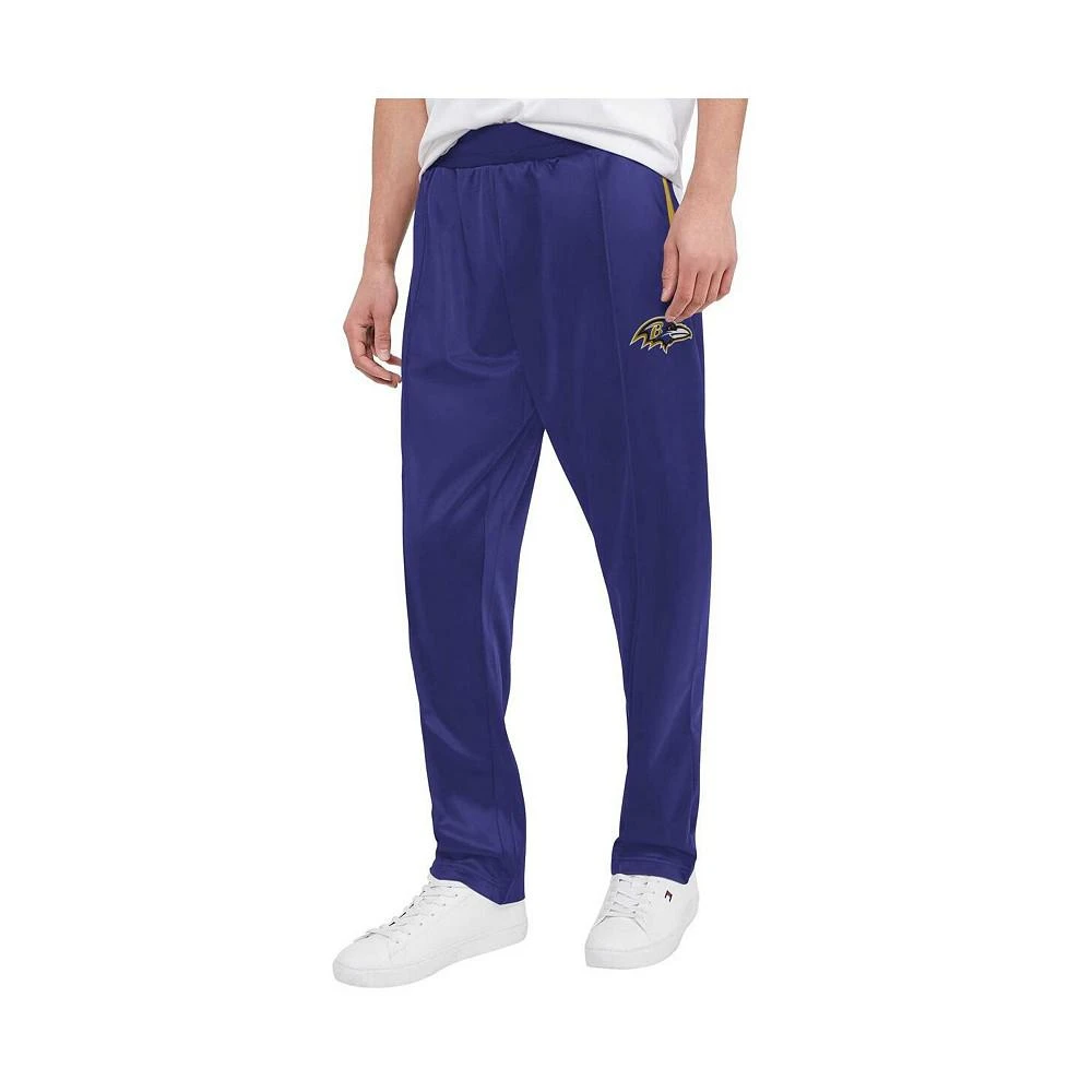 商品Tommy Hilfiger|Men's Purple Baltimore Ravens Grant Track Pants,价格¥551,第1张图片