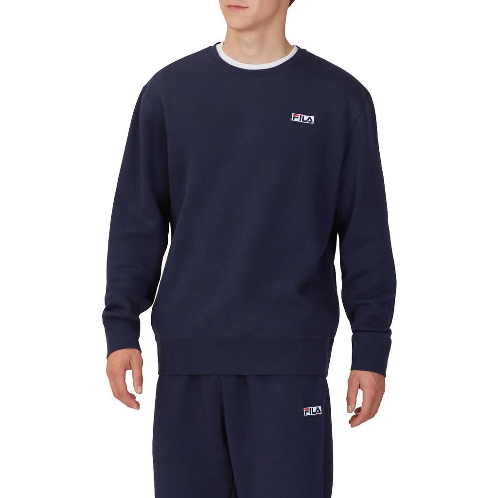 Fila Garran Men's Cotton Fleece Activewear Crewneck Sweatshirt商品第1张图片规格展示