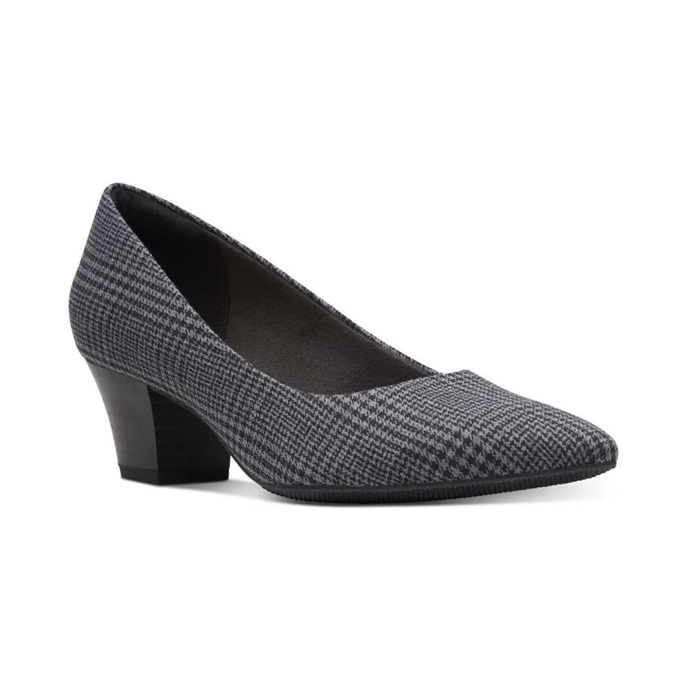 商品Clarks|Women's Teresa Step Block-Heel Comfort Pumps,价格¥297,第1张图片