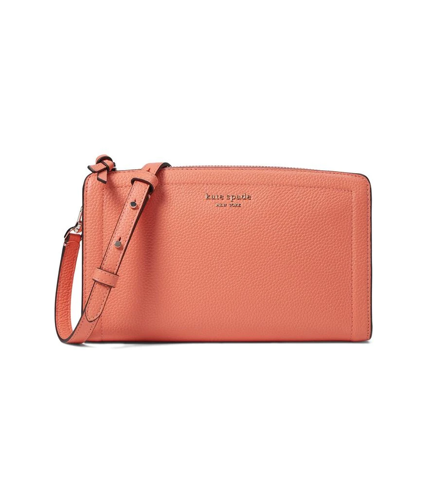 商品Kate Spade|Knott Pebbled Leather Small Crossbody,价格¥1017,第1张图片