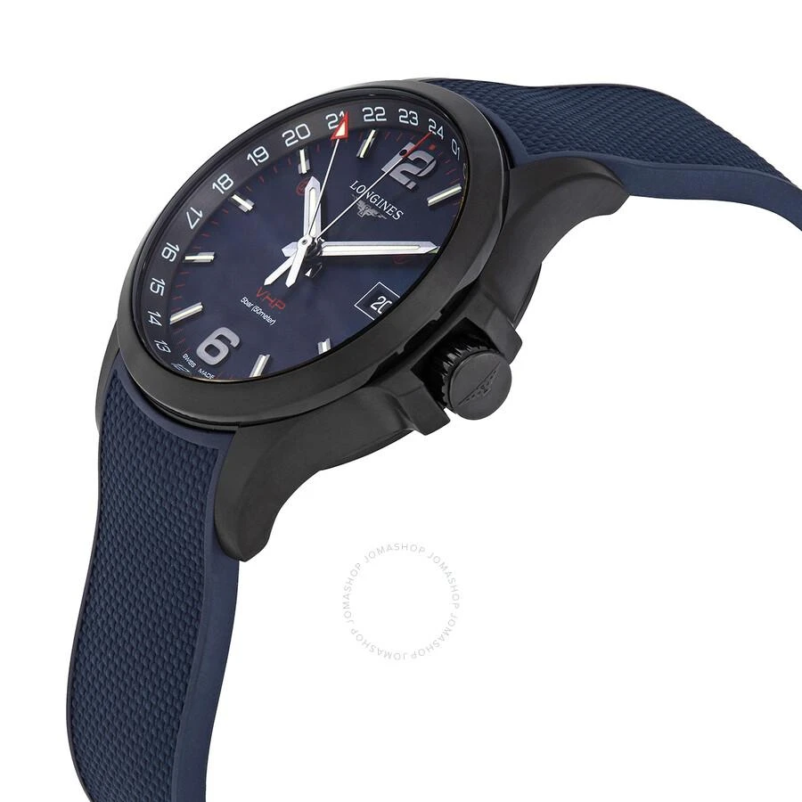 商品Longines|Conquest V.H.P. GMT Quartz Blue Dial Men's Watch L37282969,价格¥9961,第2张图片详细描述