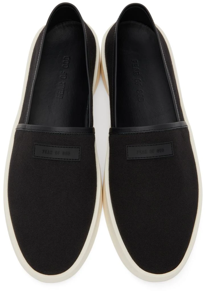 商品Fear of god|Black Canvas Espadrilles,价格¥2339,第5张图片详细描述