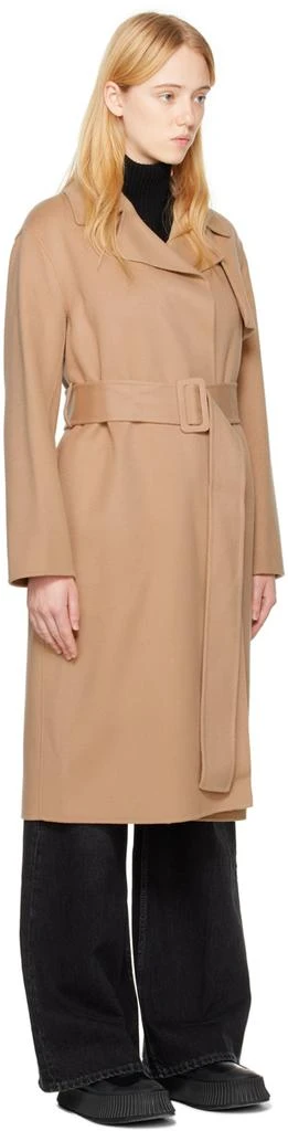 商品Theory|Tan Wrap Coat,价格¥2502,第2张图片详细描述