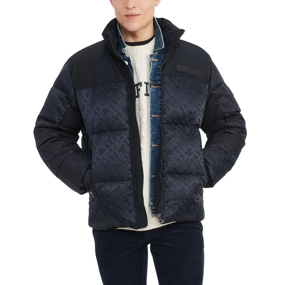 商品Tommy Hilfiger|Men's New York Monogram Puffer Jacket,价格¥985,第5张图片详细描述