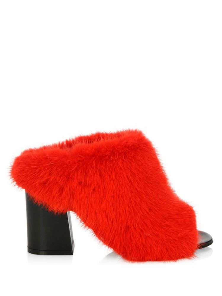 商品Givenchy|Mink Fur Mules,价格¥3885,第5张图片详细描述