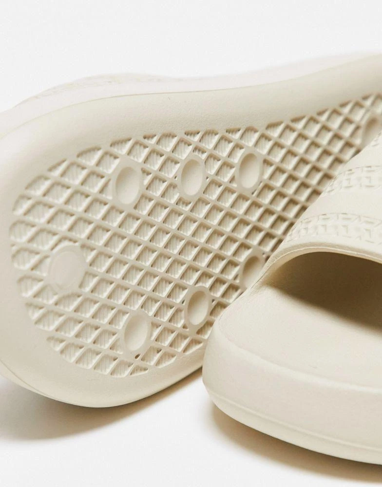 商品Adidas|adidas Originals Ayoon sliders in off white,价格¥371,第3张图片详细描述