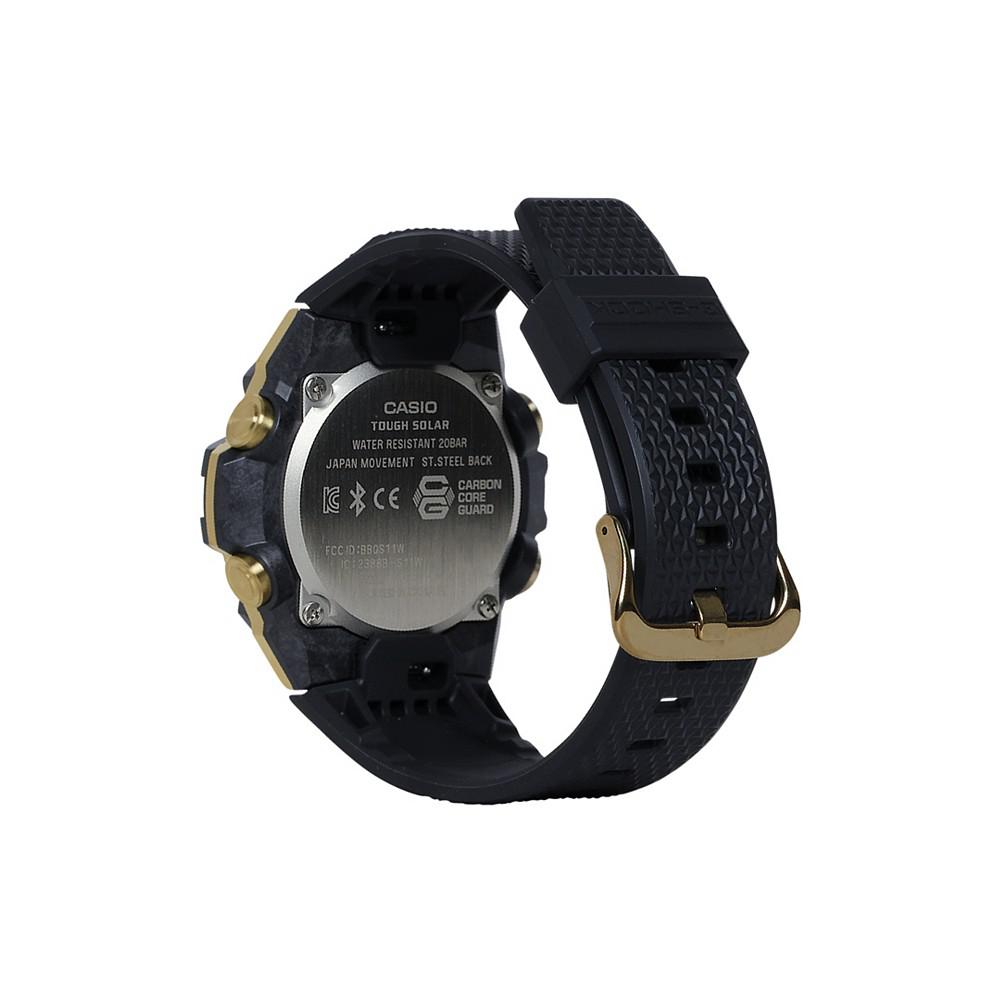 Men's Gold-Tone and Black Resin Strap Watch 49.6mm GSTB400GB1A9商品第3张图片规格展示