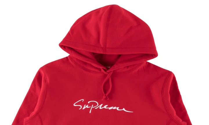 商品Supreme|Supreme Classic Script Hooded Sweatshi,价格¥4035,第3张图片详细描述