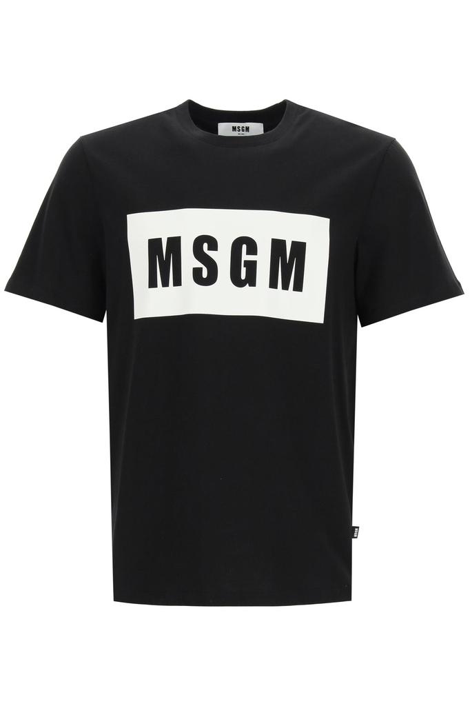 Msgm logo box t-shirt商品第1张图片规格展示