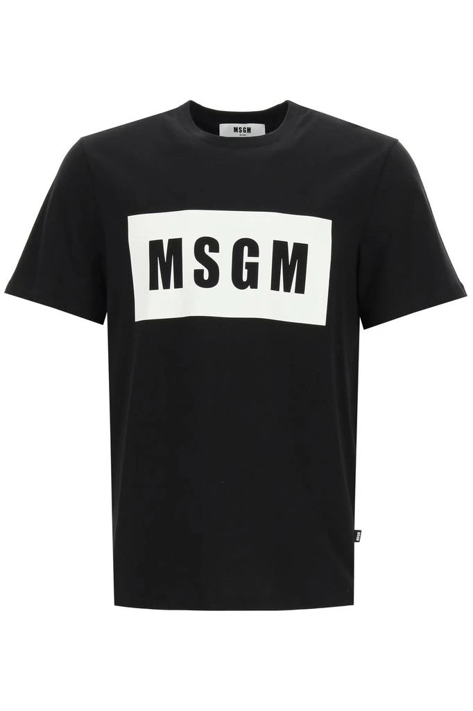 商品MSGM|Msgm logo box t-shirt,价格¥680,第1张图片