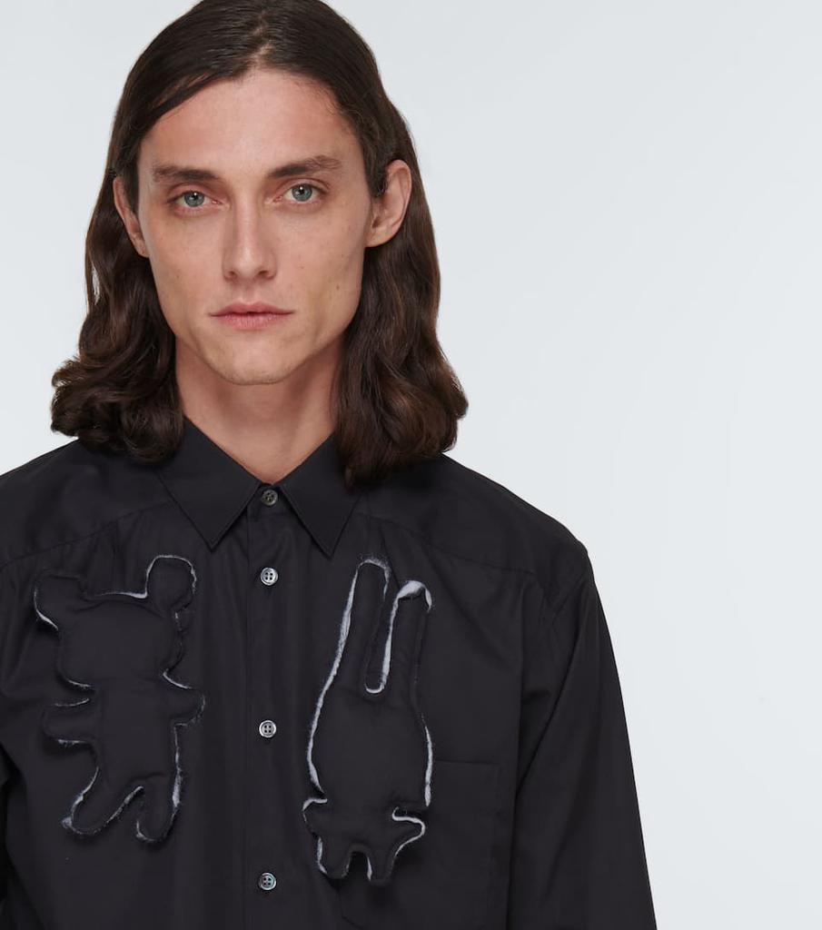 商品Comme des Garcons|Appliqué cotton shirt,价格¥3489,第7张图片详细描述