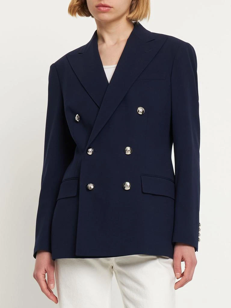 商品Ralph Lauren|Shelden Crepe Double Breasted Blazer,价格¥6365,第2张图片详细描述