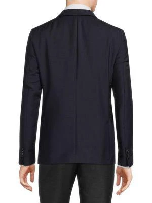 商品Valentino|Textured Virgin Wool Blazer,价格¥1475,第2张图片详细描述