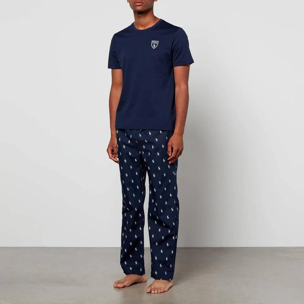 商品Ralph Lauren|Polo Ralph Lauren Logo-Print Cotton Pyjama Trousers,价格¥312,第3张图片详细描述