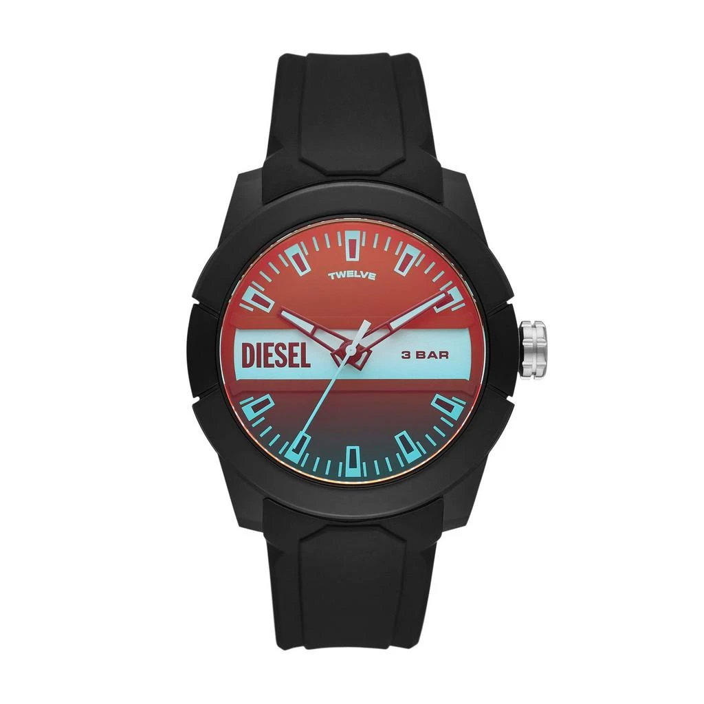 商品Diesel|Double Up Three Hand Nylon Watch - DZ1982,价格¥586,第1张图片