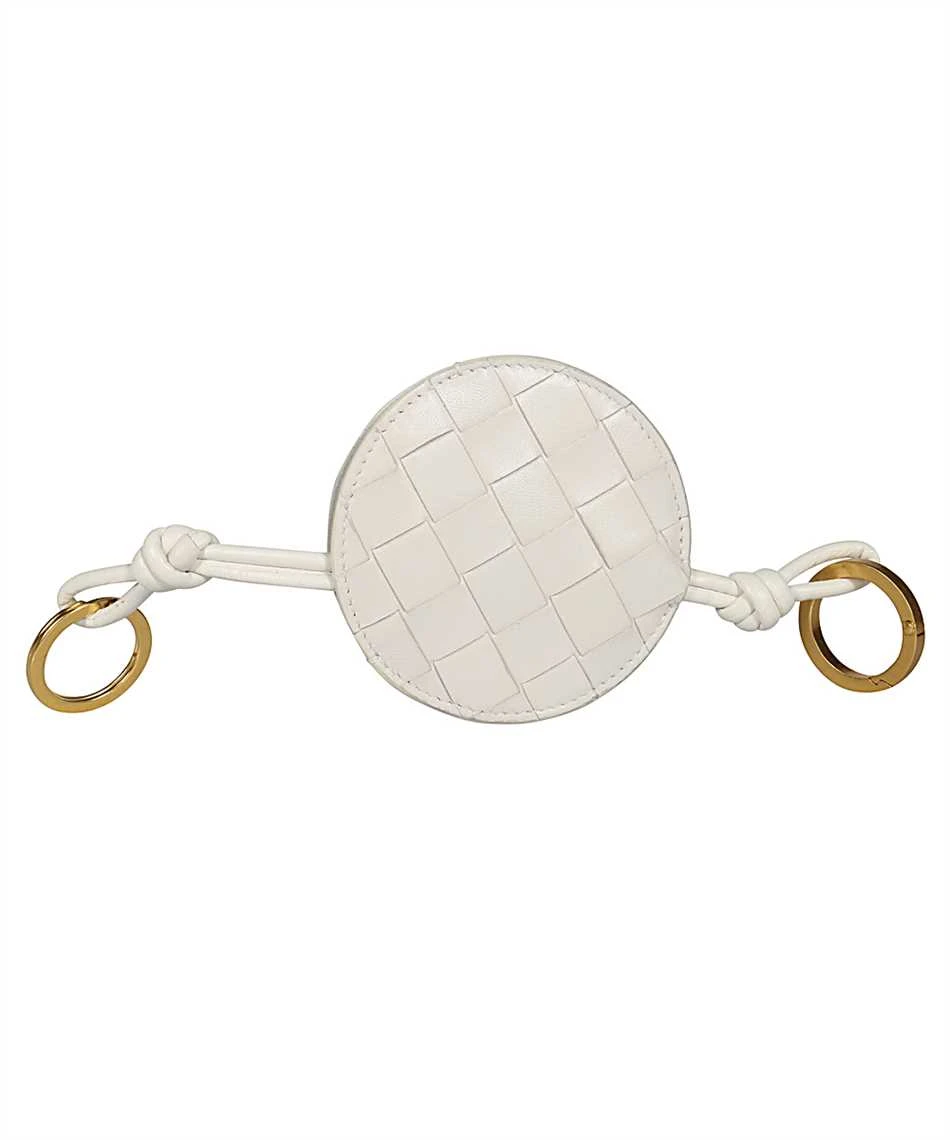 商品Bottega Veneta|Bottega Veneta 女士钥匙扣 629552VCPP39033 白色,价格¥2496,第1张图片