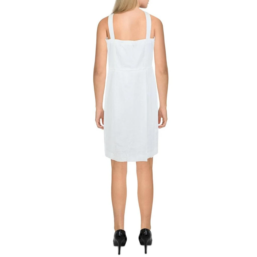 商品Theory|Theory Womens Kayleigh Linen Blend Mini Shirtdress,价格¥173,第3张图片详细描述