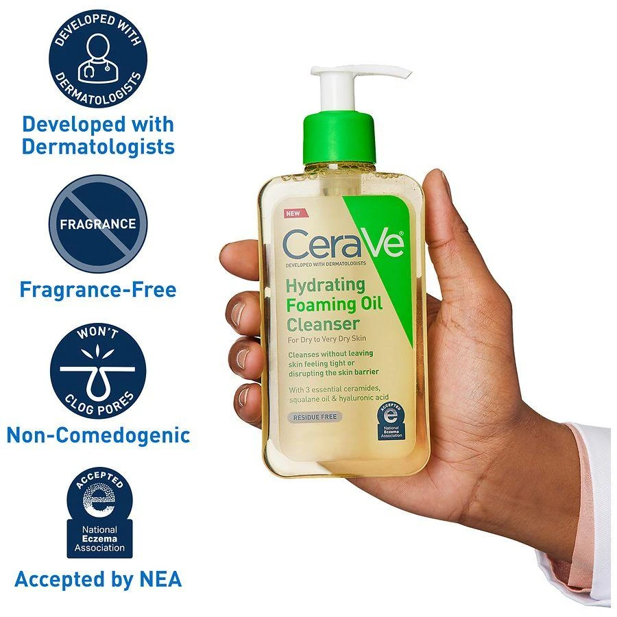 Hydrating Foaming Oil Cleanser for Dry to Very Dry Skin Fragrance Free 商品