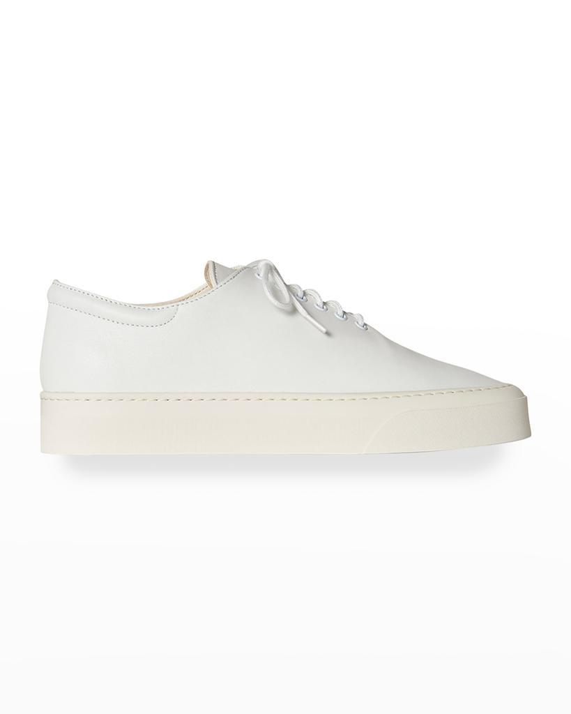 商品The Row|Marie Leather Low-Top Sneakers,价格¥6067,第1张图片