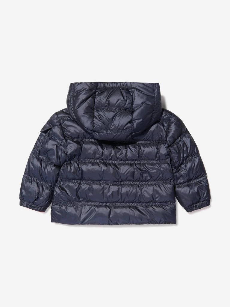 商品Moncler|Moncler Navy Baby Girls Down Padded Childe Jacket,价格¥1525,第4张图片详细描述