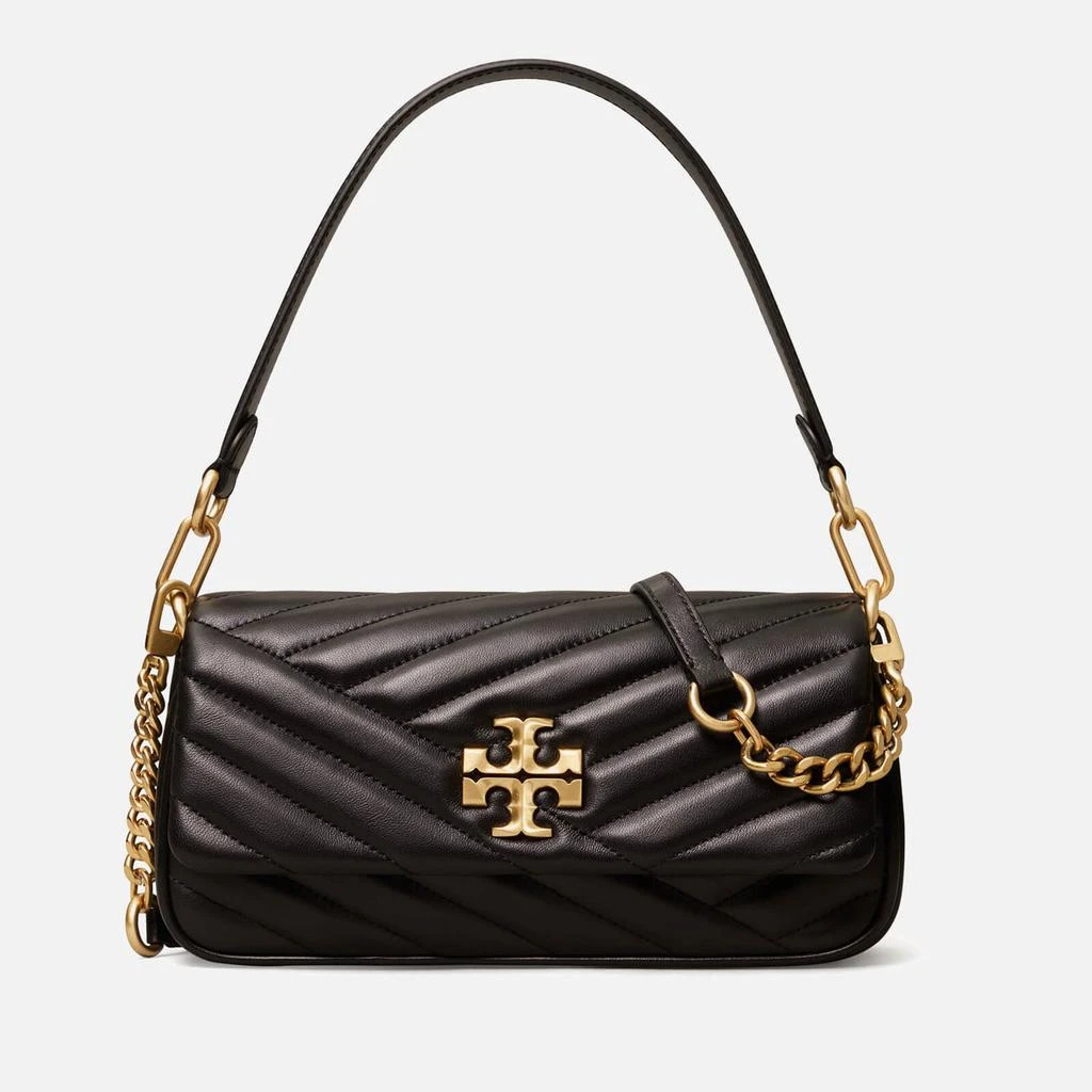 商品Tory Burch|Tory Burch Small Kira Chevron Leather Shoulder Bag,价格¥5250,第1张图片