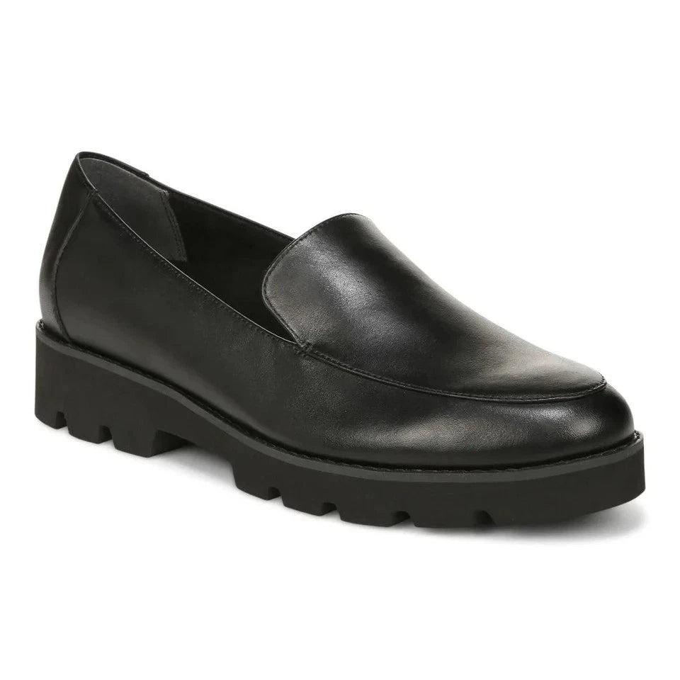 Women's  Kensley H9623L6004 Loafer Black Leather Slip On Flats HAWK1107 image 2